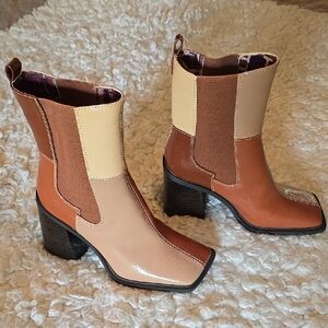 NWT Sam Edelman Women's Multicolor Ankle Boots